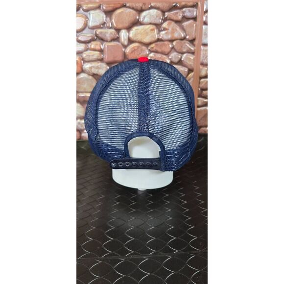 Vintage 1992 Atlanta Braves Tomahawk Chop Truckers Cap - Picture 3 of 7